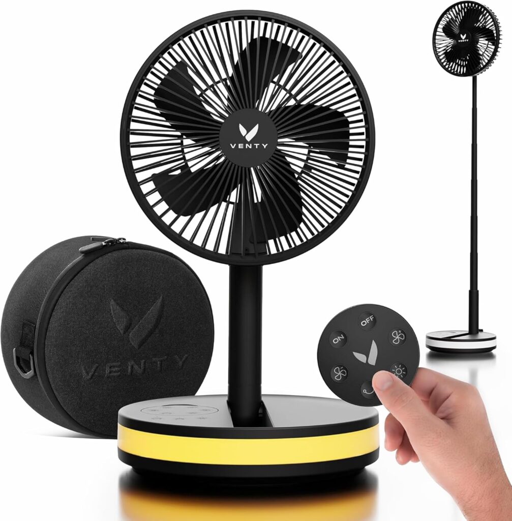 Wireless Battery Portable Fan for Road Trips 2026