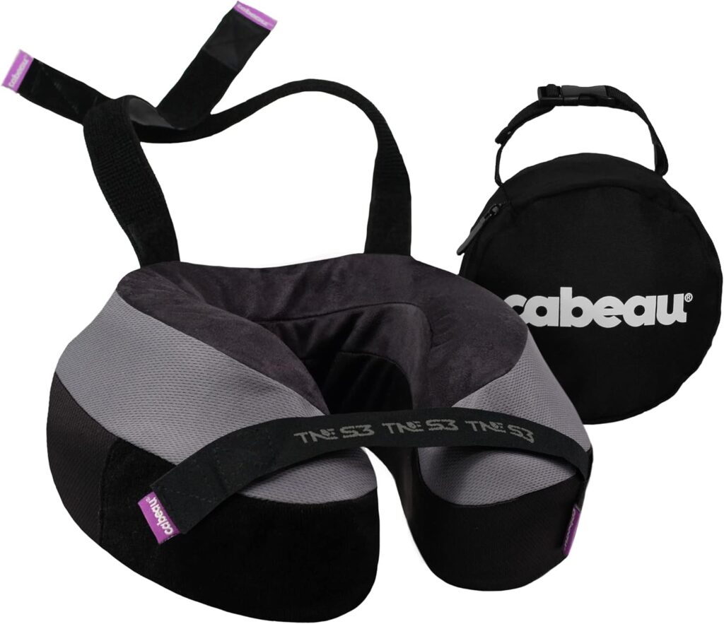 Cabeau Memory Foam Neck Pillow for Long Flights 2026