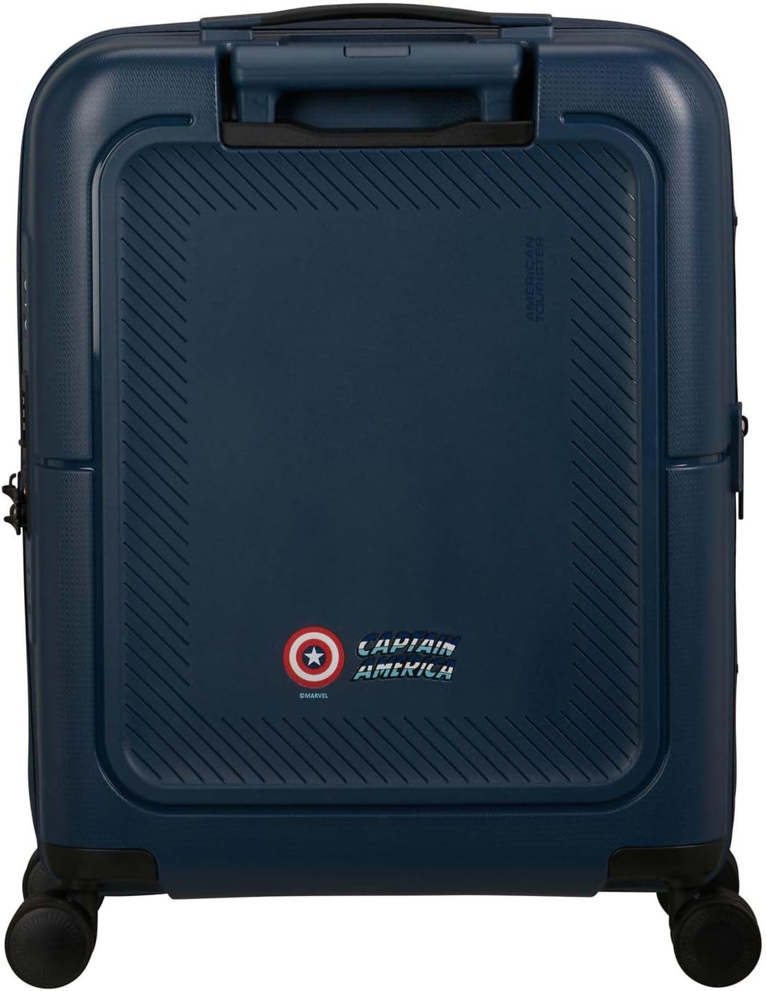 [Color] hardshell carry-on suitcase with expandable design and TSA-approved lock — view 2