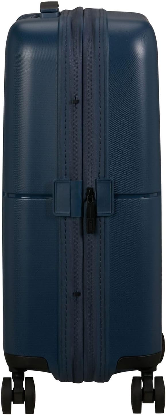 [Color] hardshell carry-on suitcase with expandable design and TSA-approved lock — view 3