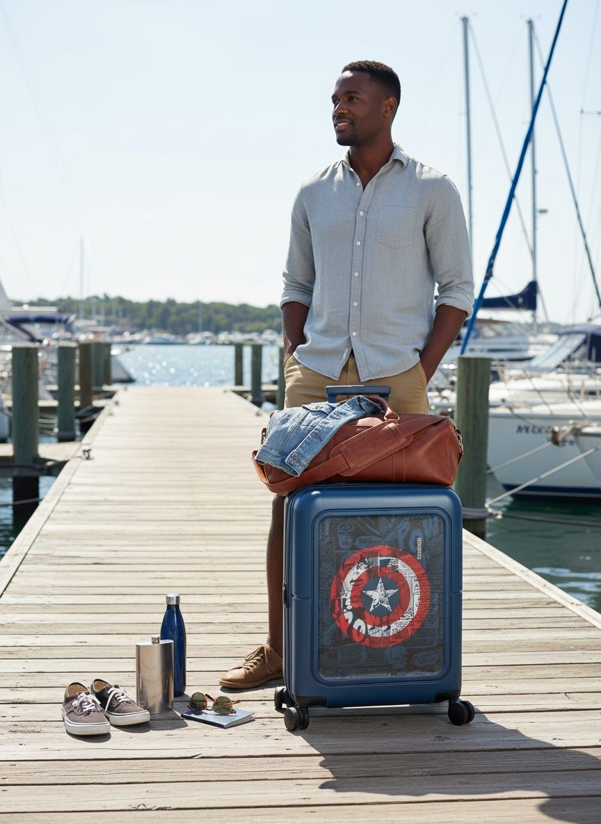 [Color] hardshell carry-on suitcase with expandable design and TSA-approved lock — view 5a