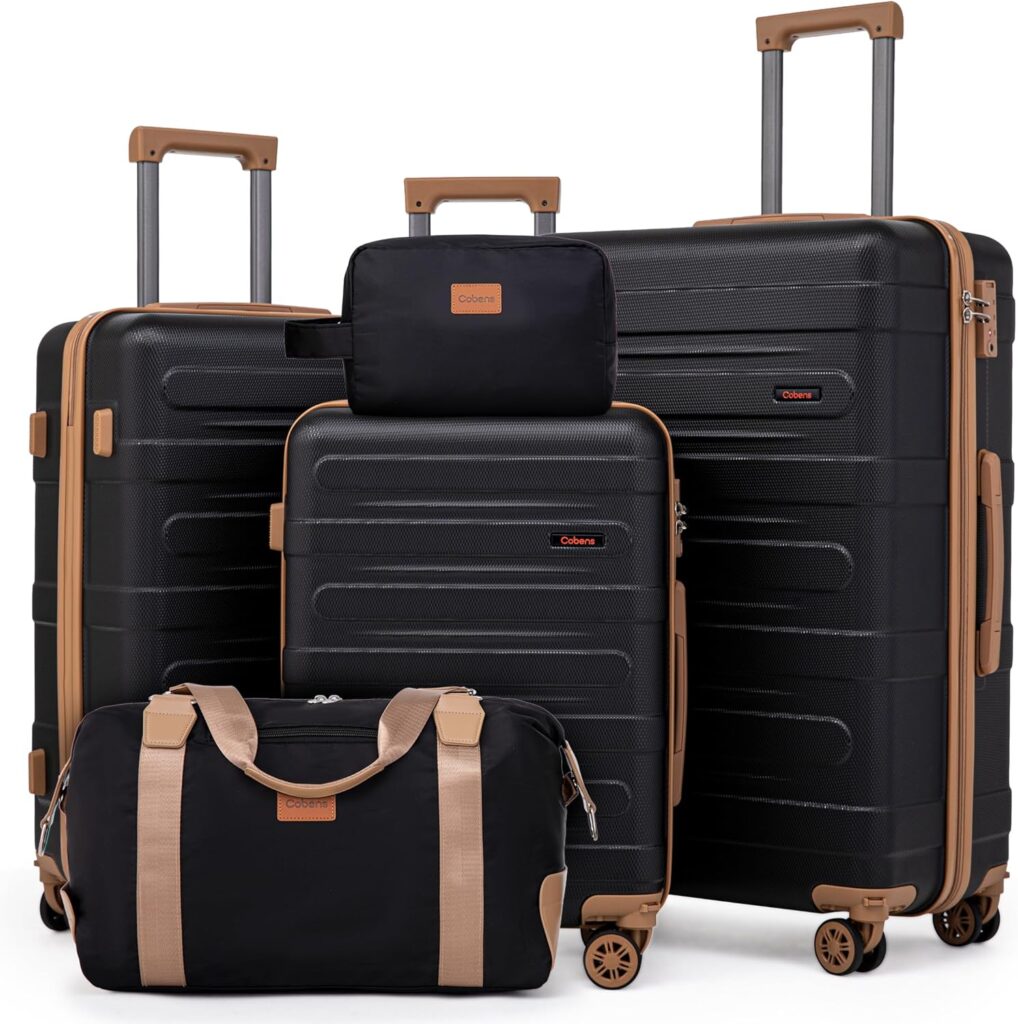 5-Piece Hardshell Luggage Set for Flights 2026