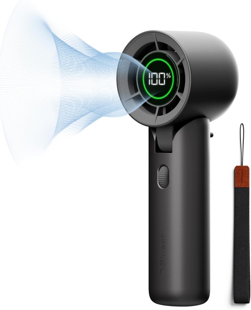Portable Handheld Fan with 32H Battery 2026