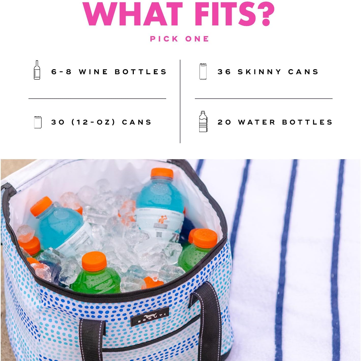 [Color] soft-sided insulated cooler with hard bottom base, shown from [angle] displaying lightweight construction and [specific feature visibility] — view 3