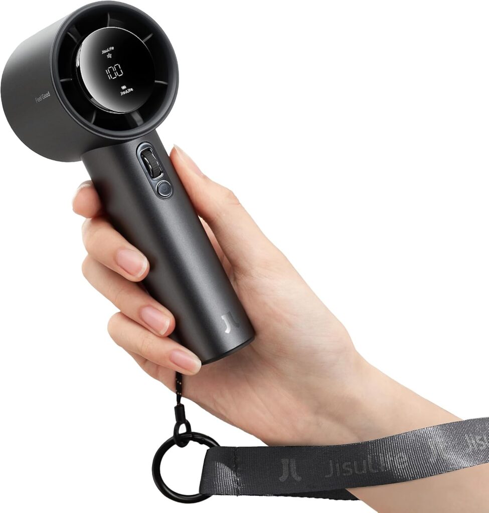 Portable Handheld Fan with 40H Runtime 2026