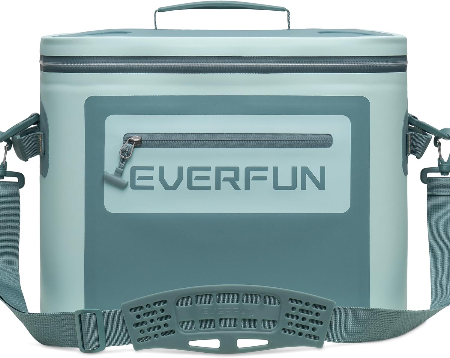 [Color] soft cooler with foam insulation, 30-can capacity, leakproof design for portable cooling — view 1