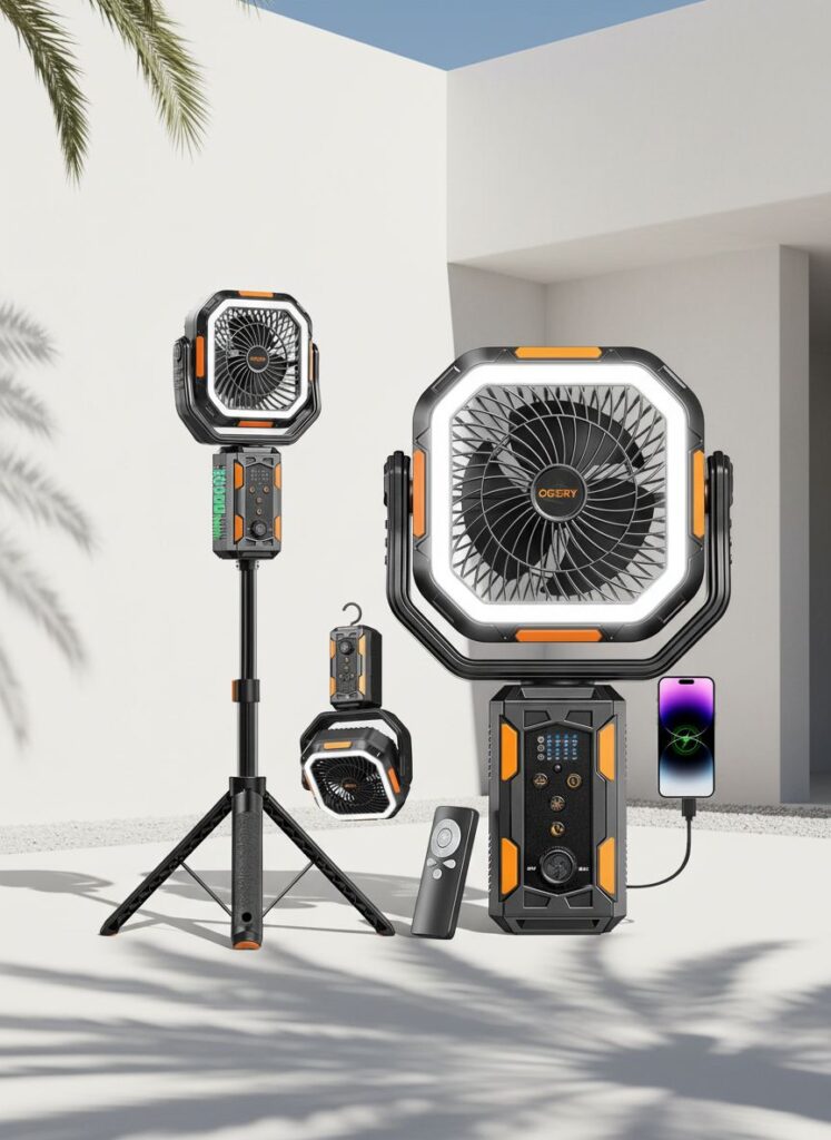Battery Camping Fan with Remote: Honest Review
